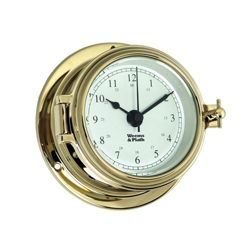 Weems & Plath Endurance II 105 Quartz Klok Arabisch Messing - 121 mm