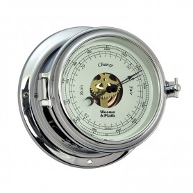 Weems & Plath Endurance II 115 Barometer Verchroomd Messing - 152 mm - Weems & Plath - Barometers - BAC3190