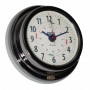 Vion Quartz Klok Radiostilte Titanium Gekleurd - 129 mm - VION - Quartz Klokken - A103 C