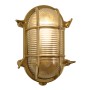 Foresti & Suardi Schotlamp Ovaal Helder Glas Messing - 195 mm