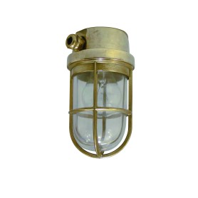 Foresti & Suardi Plafondlamp Helder Glas Messing