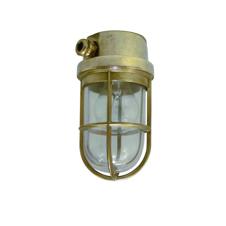 Foresti & Suardi Plafondlamp Helder Glas Messing