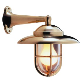 Foresti & Suardi Deklamp Met Kap en Korf Messing - 210 mm