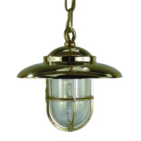Foresti & Suardi Hanglamp Met Kap en Korf Messing - 210 mm