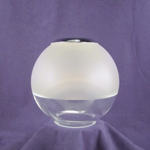 E.S. Sørensen Globe Captain's Cabin Halfmat Verchroomd - 135 mm