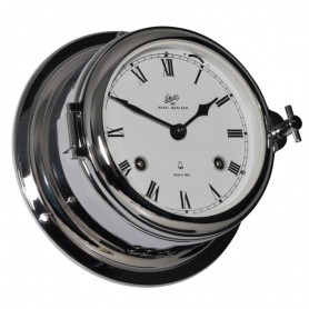 Schatz 1881 Midi 155 Mechanische Klok Glazen Slaand Romeins Verchroomd Messing - Schatz 1881 - Mechanische Klokken - 453 CM