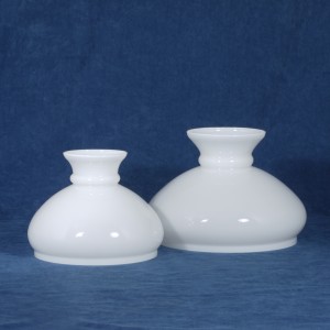 E.S. Sørensen Old Danish Vesta Kap Opaal Glas - 154 mm