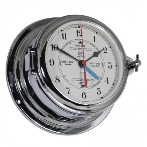 Schatz 1881 Midi 155 Quartz Klok Getijden Arabisch Verchroomd Messing