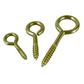 Delite Oog Messing ø 6 mm - 10 Stuks
