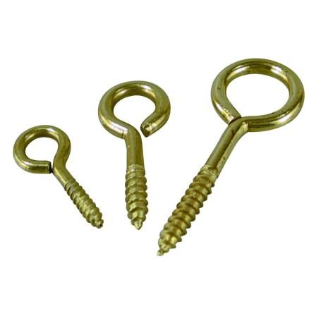 Delite Oog Messing ø 6 mm - 10 Stuks