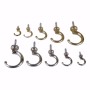 Delite Kophaak Messing - 16 mm (10 Stuks)