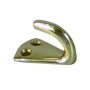Delite Enkele Wandhaak Messing 18 mm - 10 Stuks