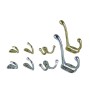 Delite Enkele Wandhaak Messing 18 mm - 10 Stuks