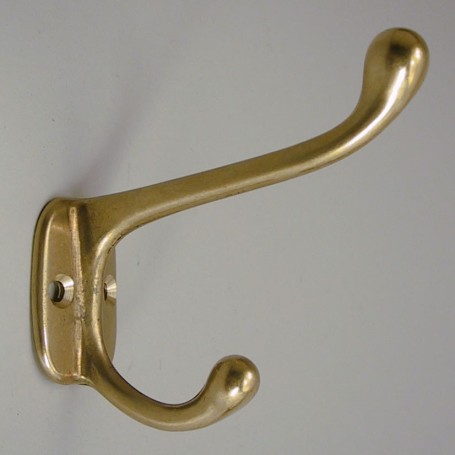 Delite Hook 5 Stuks Massief Messing