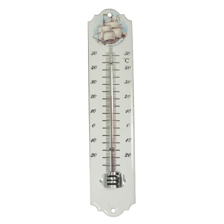 Delite Emaille Thermometer Zeilschepen - 250 mm