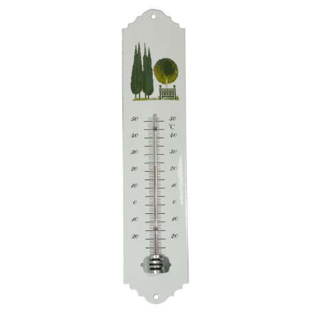 Delite Emaille Thermometer Naaldbomen - 30 cm