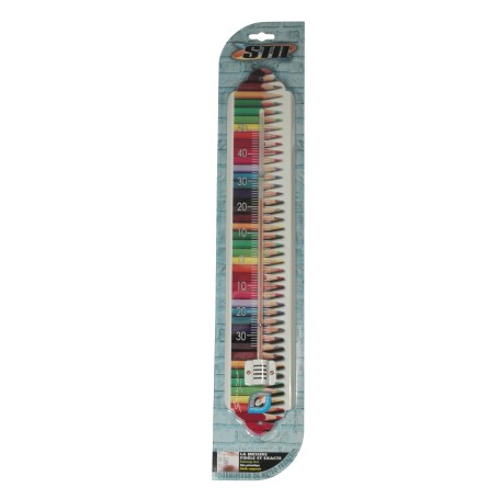 Delite Emaille Thermometer Kleurpotloden - 50 cm
