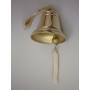 Delite Scheepsbel Met Touw Messing - 180 mm