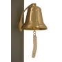 Delite Scheepsbel Met Touw Messing - 180 mm