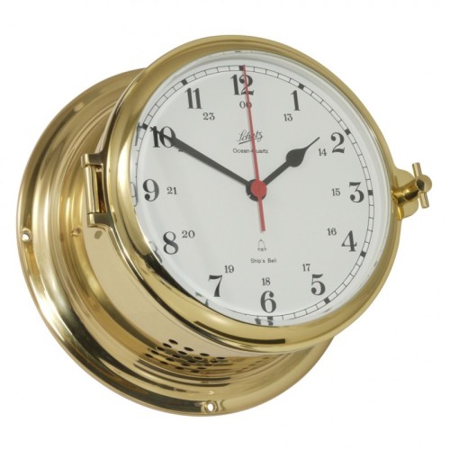 Schatz 1881 Royal 180 Quartz Klok Glazen Slaand Arabisch Messing