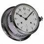 Schatz 1881 Royal 180 Mechanische Klok Glazen Slaand Arabisch Verchroomd Messing - Schatz 1881 - Mechanische Klokken - 483 CMA