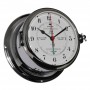 Schatz 1881 Royal 180 Quartz Klok Getijden Arabisch Verchroomd Messing - Schatz 1881 - Quartz Klokken - 483 CIA