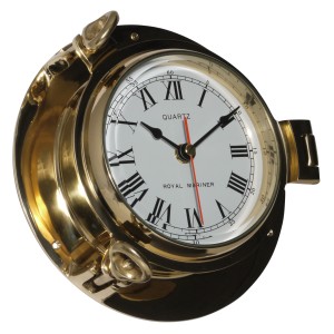 Delite Royal Mariner Quartz Klok Messing - 185 mm