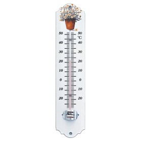 Delite Emaille Thermometer Potplanten - 25 cm