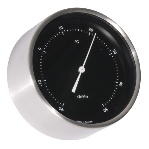 Delite Clausen Thermometer Geborsteld RVS