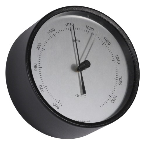 Delite Clausen Barometer Zwart