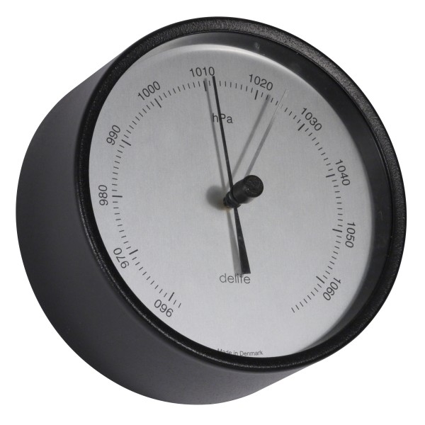 Delite Clausen Barometer Zwart