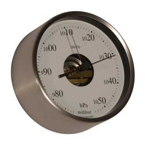 Delite Clausen Barometer RVS Wit - High Sensitiv
