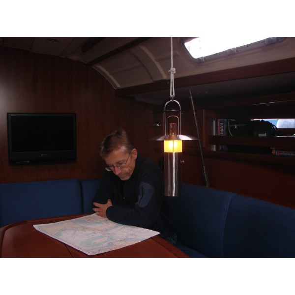 Delite Petrolux Olielamp RVS