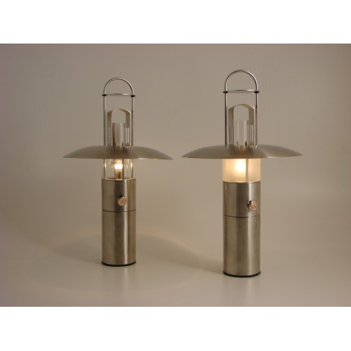Delite Petrolux Olielamp RVS