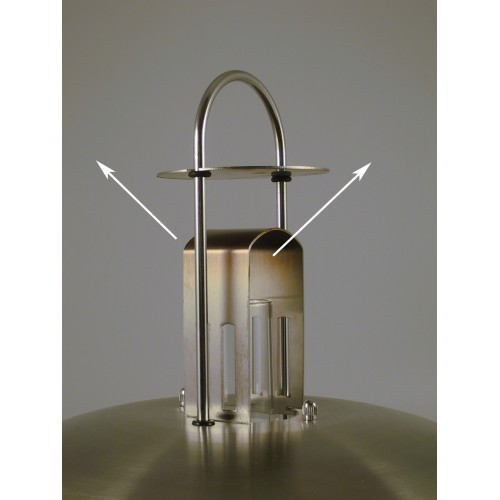 Delite Petrolux Olielamp RVS