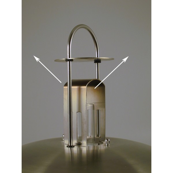 Delite Petrolux Olielamp RVS