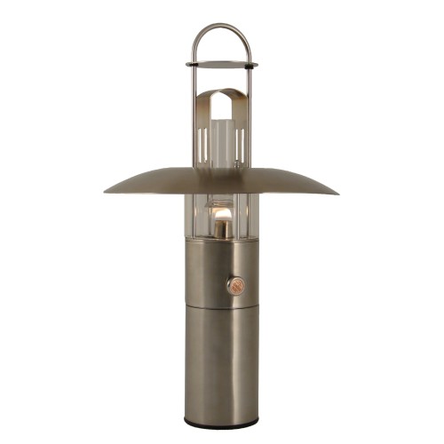 Delite Petrolux Olielamp Helder Glas RVS