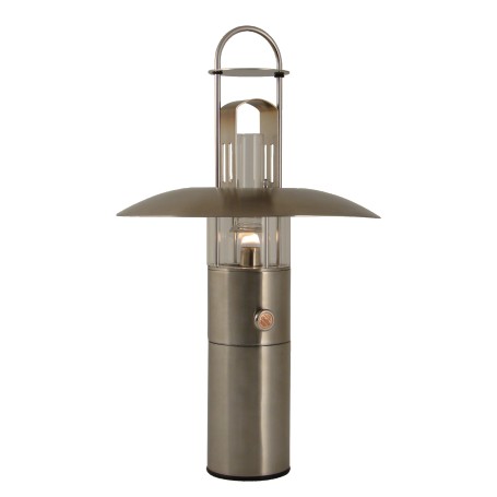 Delite Petrolux Olielamp Helder Glas RVS