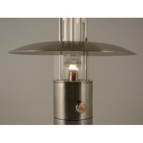 Delite Petrolux Olielamp Helder Glas RVS