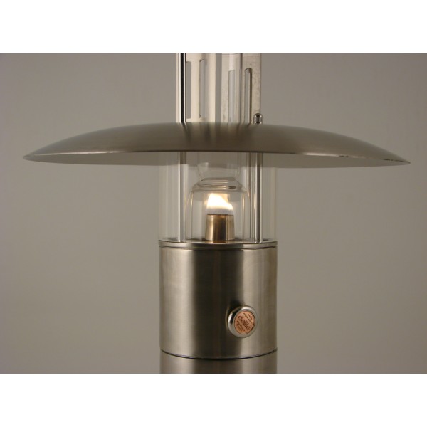 Delite Petrolux Olielamp Helder Glas RVS