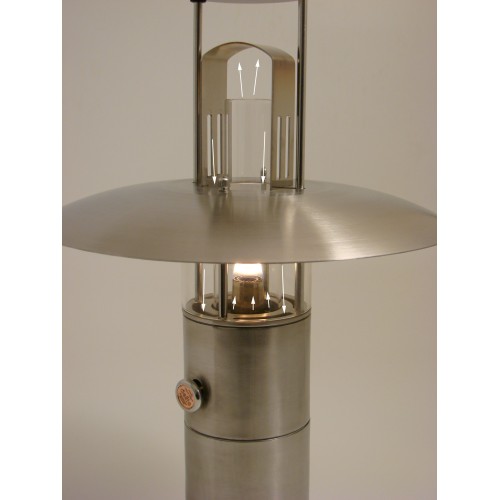 Delite Petrolux Olielamp Helder Glas RVS
