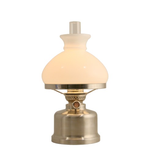 E.S. Sørensen Old Danish Olielamp RVS