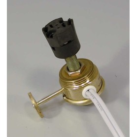 E.S. Sørensen Converter 6 G4 Halogen DIN Plug Messing