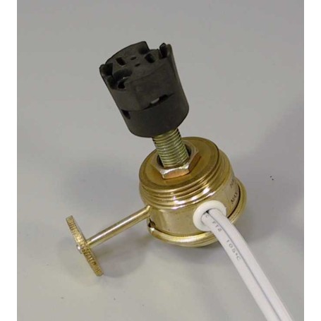 E.S. Sørensen Converter 6 G4 Halogen DIN Plug Messing