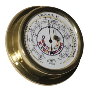 Altitude Barometer Seinvlaggen Messing - 127 mm 2