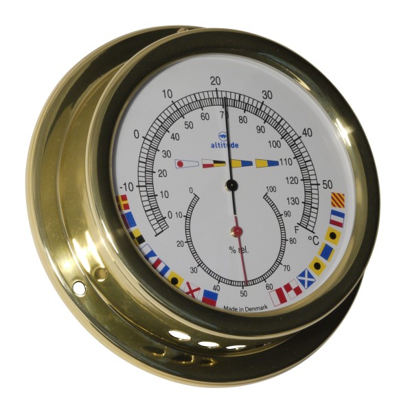 Altitude Comfortmeter Seinvlaggen Messing - 127 mm