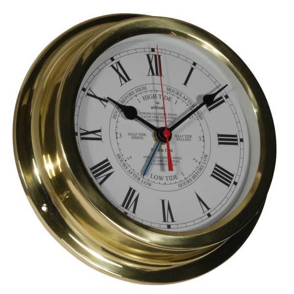 Altitude Getijdenklok Romeins Messing - 224 mm