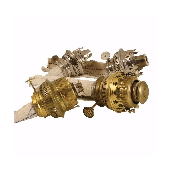Delite Rondbrander 10''' Met Lont 48 mm Messing