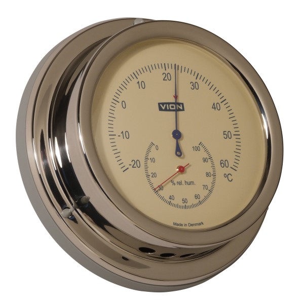 Vion A104 Thermo-Hygrometer RVS - 127 mm