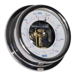 Vion A130 Barometer Open Wijzerplaat RVS - 150 mm